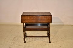 Edwardian Oak Drink Cart, circa 1900