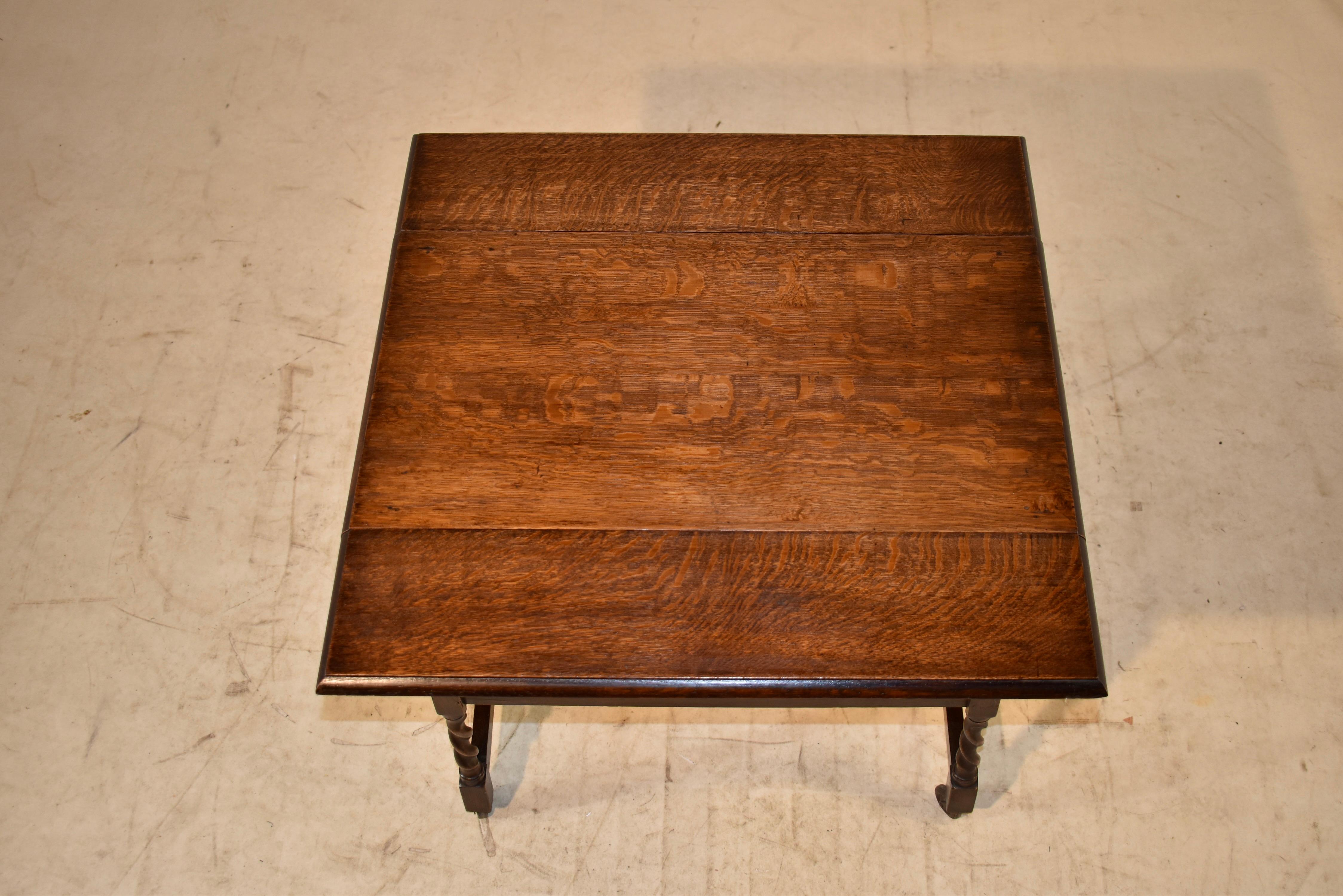 Edwardian Oak Drink Cart, circa 1900 3