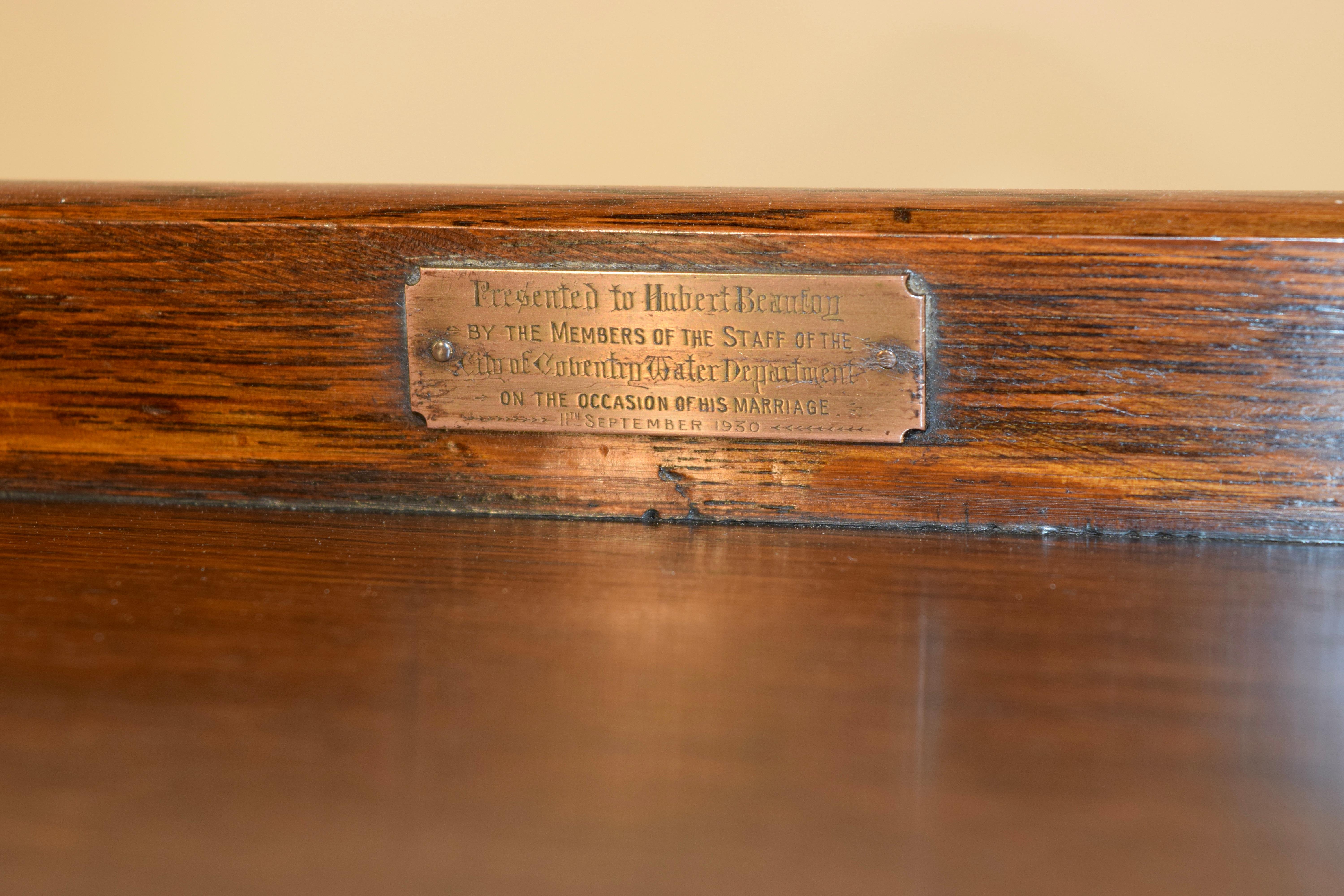 Edwardian Oak Drinks Cart, Circa 1900 2