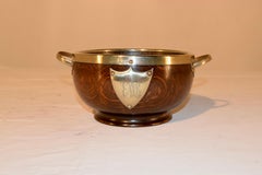 Edwardian Oak Treen Bowl, circa 1900