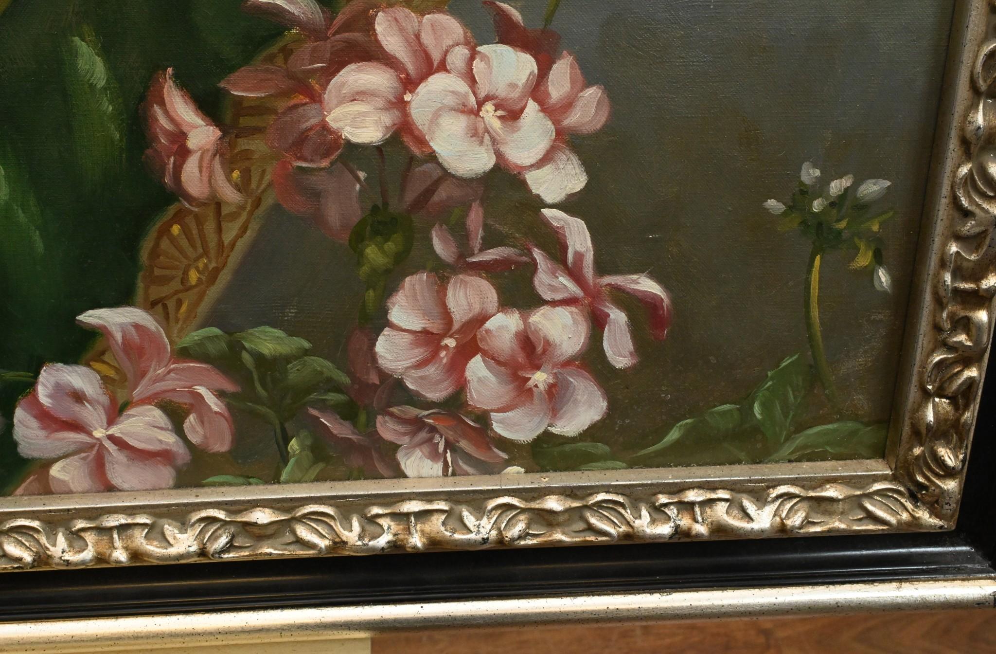 Edoardiano Pittura ad olio edoardiana che legge il ritratto di una signora Arte inglese in vendita