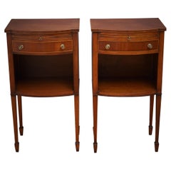 Edwardian Pair of Bedside Cabinets