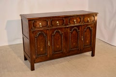 Edwardian Paneled Buffet, circa 1900