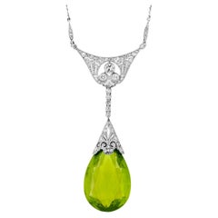 Pendentif édouardien, 30,00 carats