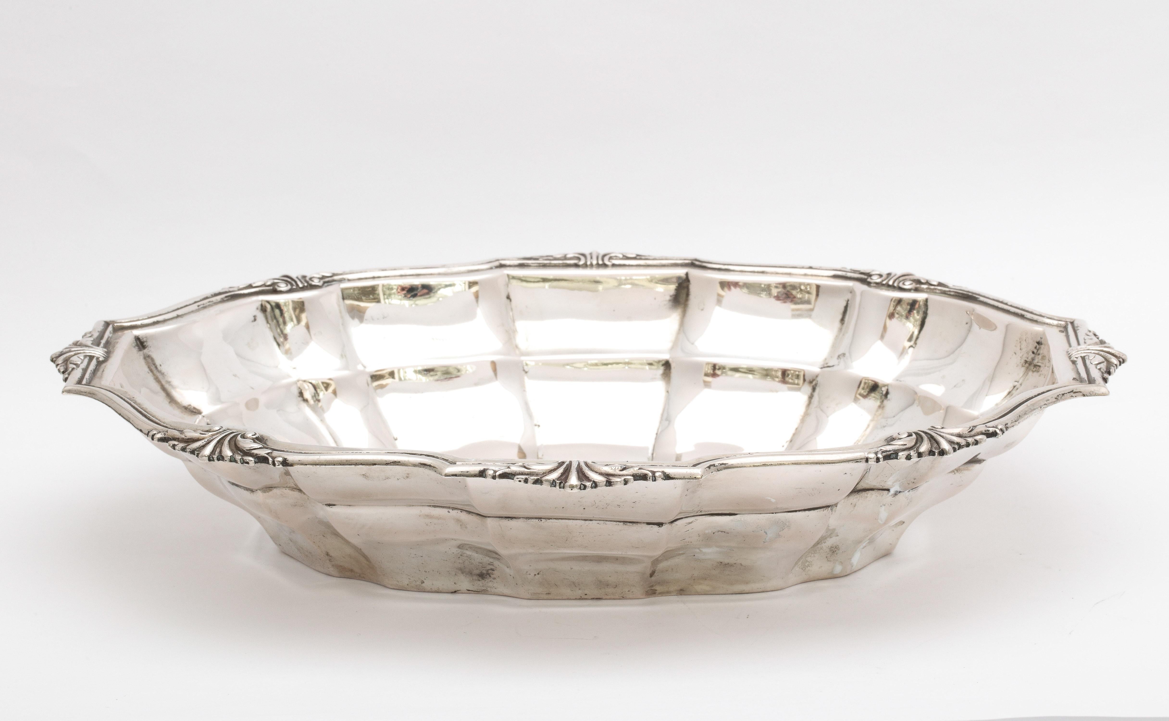 Austrian Edwardian Period Continental Silver (.800) Serving Bowl For Sale
