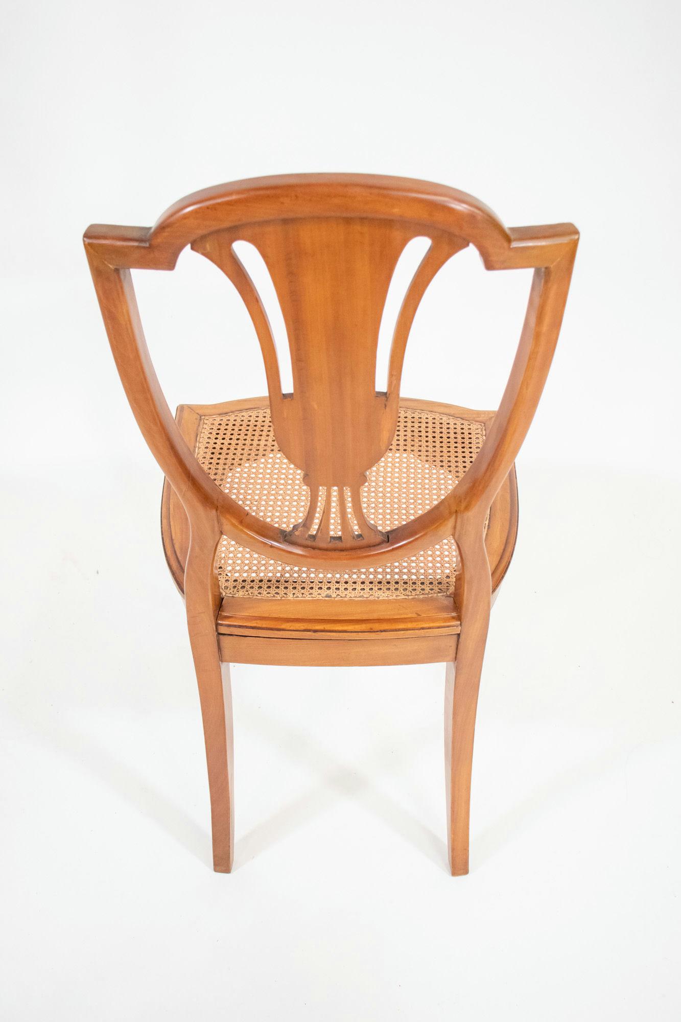 Ensemble de salle à manger anglais d'époque édouardienne d'inspiration Hepplewhite en bois de citronnier en vente 8