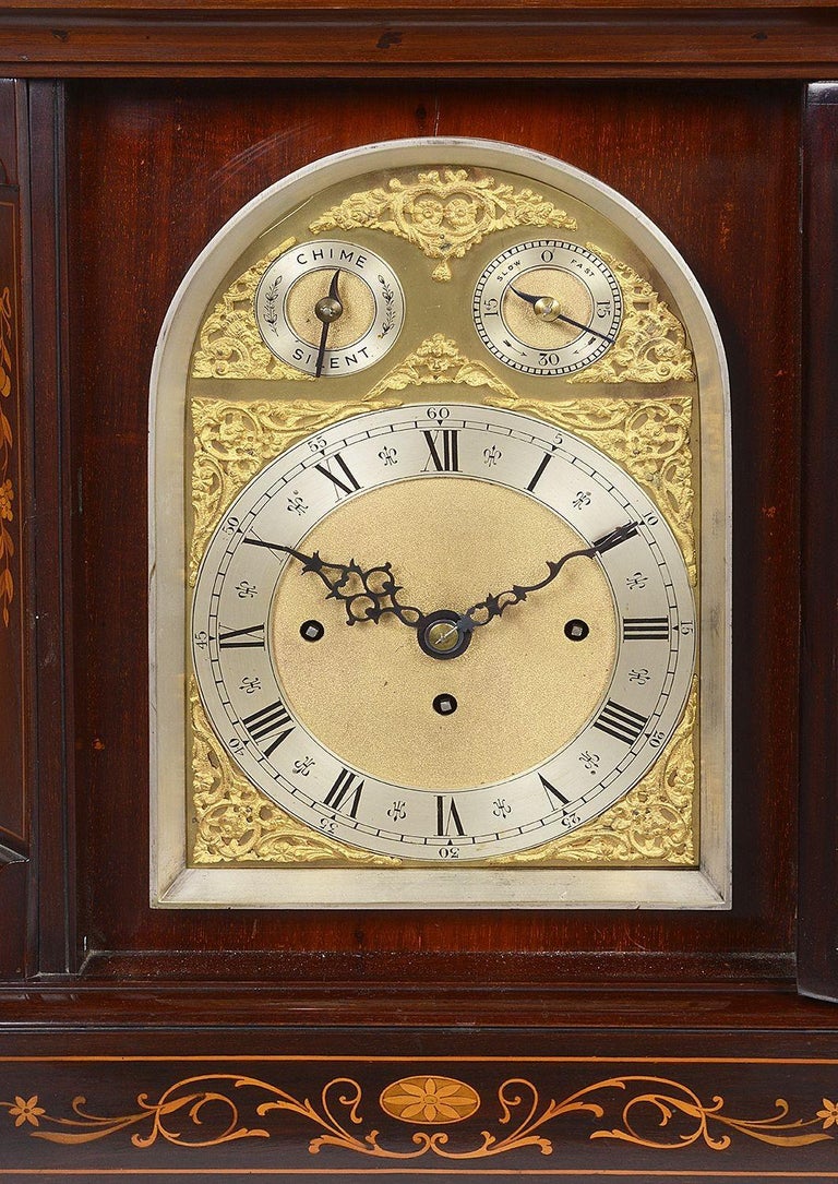 Edwardian Period Musical Bracket Clock For Sale at 1stDibs