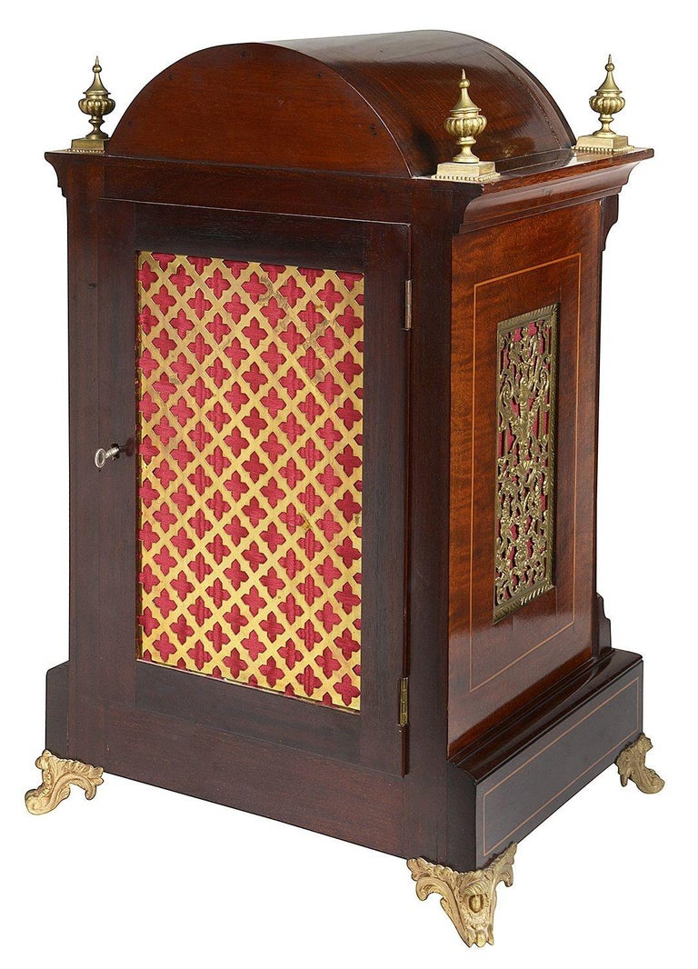 Edwardian Period Musical Bracket Clock For Sale at 1stDibs