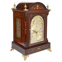 Edwardian Period Musical Bracket Clock