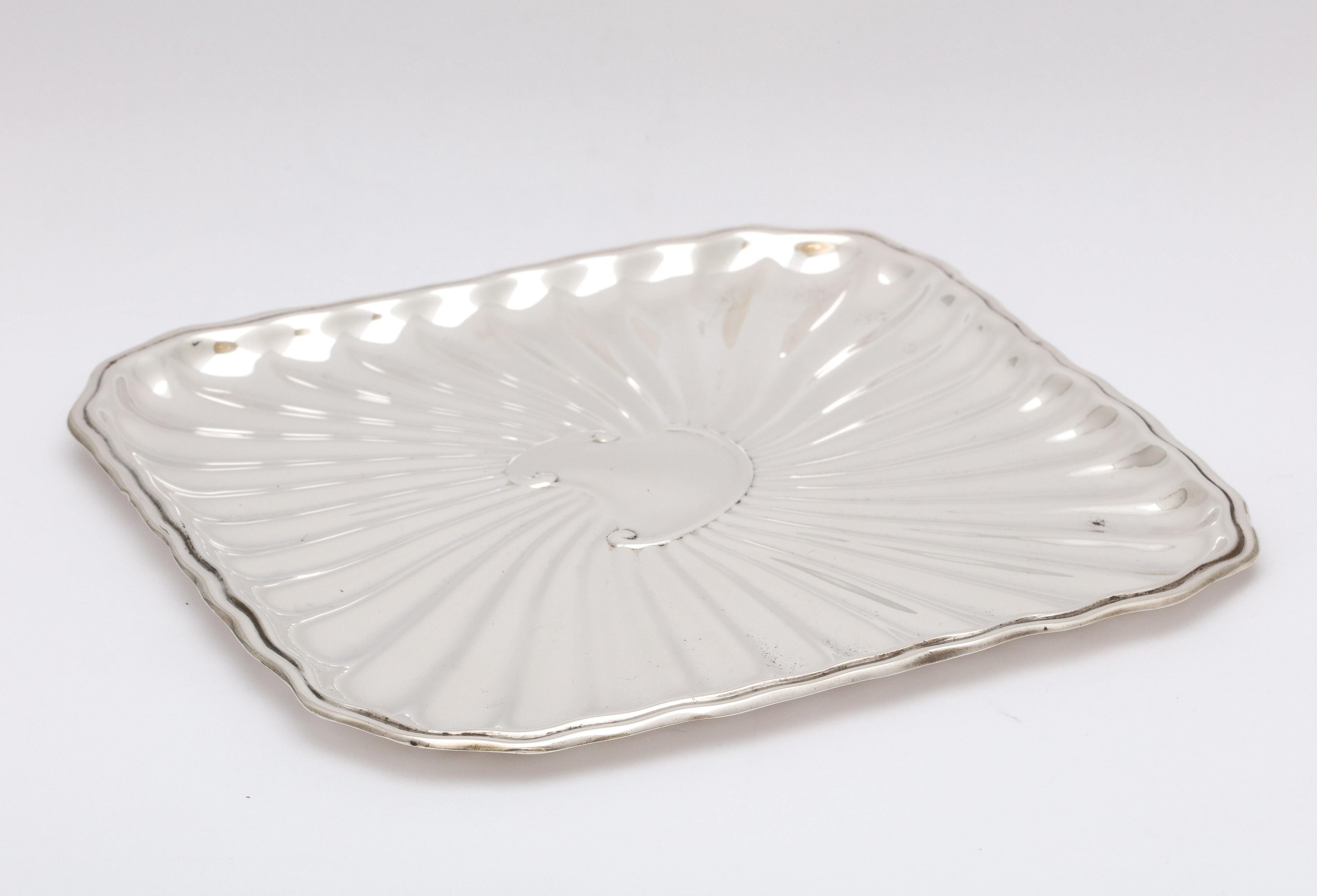Edwardian Period Sterling Silver Card Tray, J.E. Caldwell For Sale 7