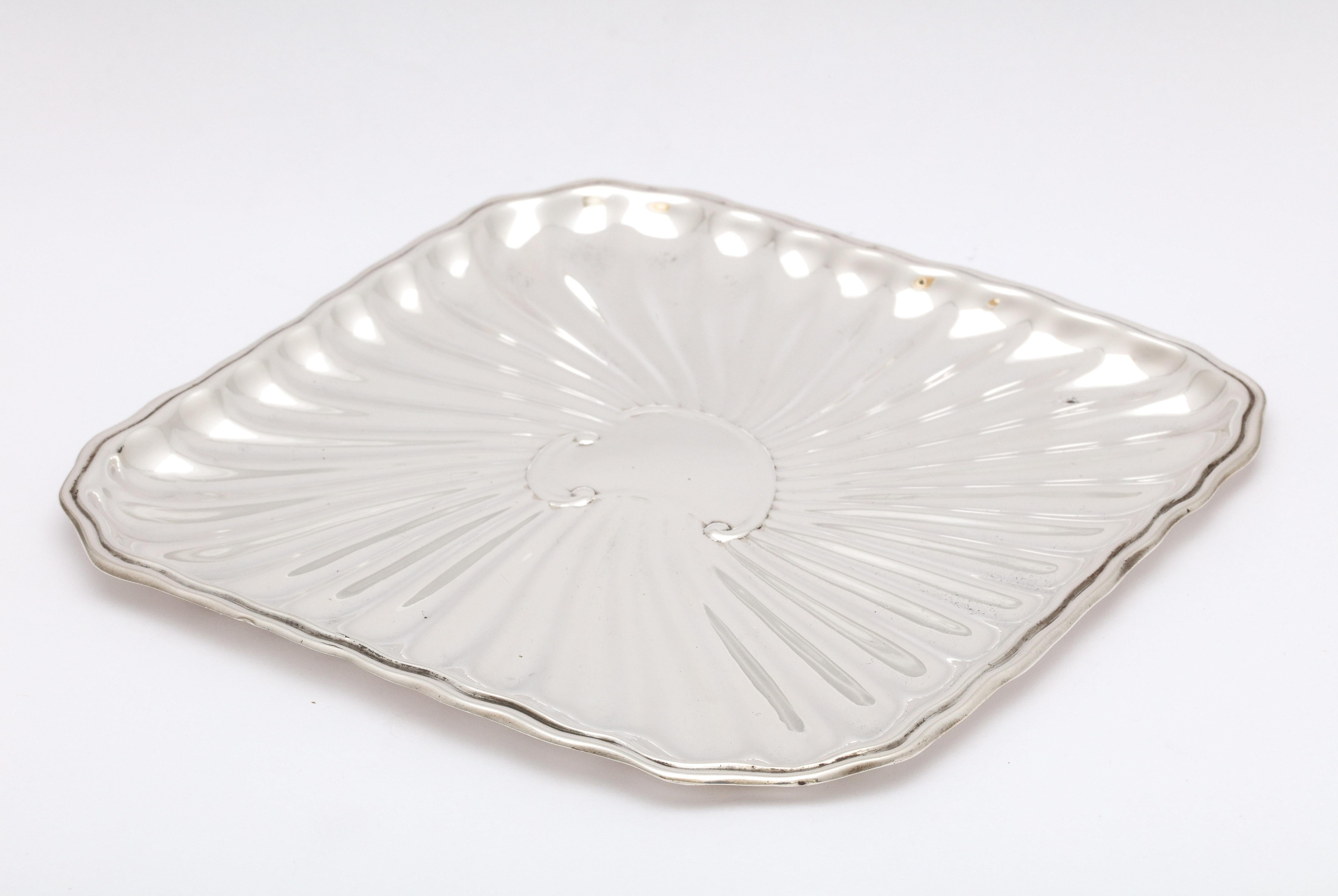 Edwardian Period Sterling Silver Card Tray, J.E. Caldwell For Sale 9