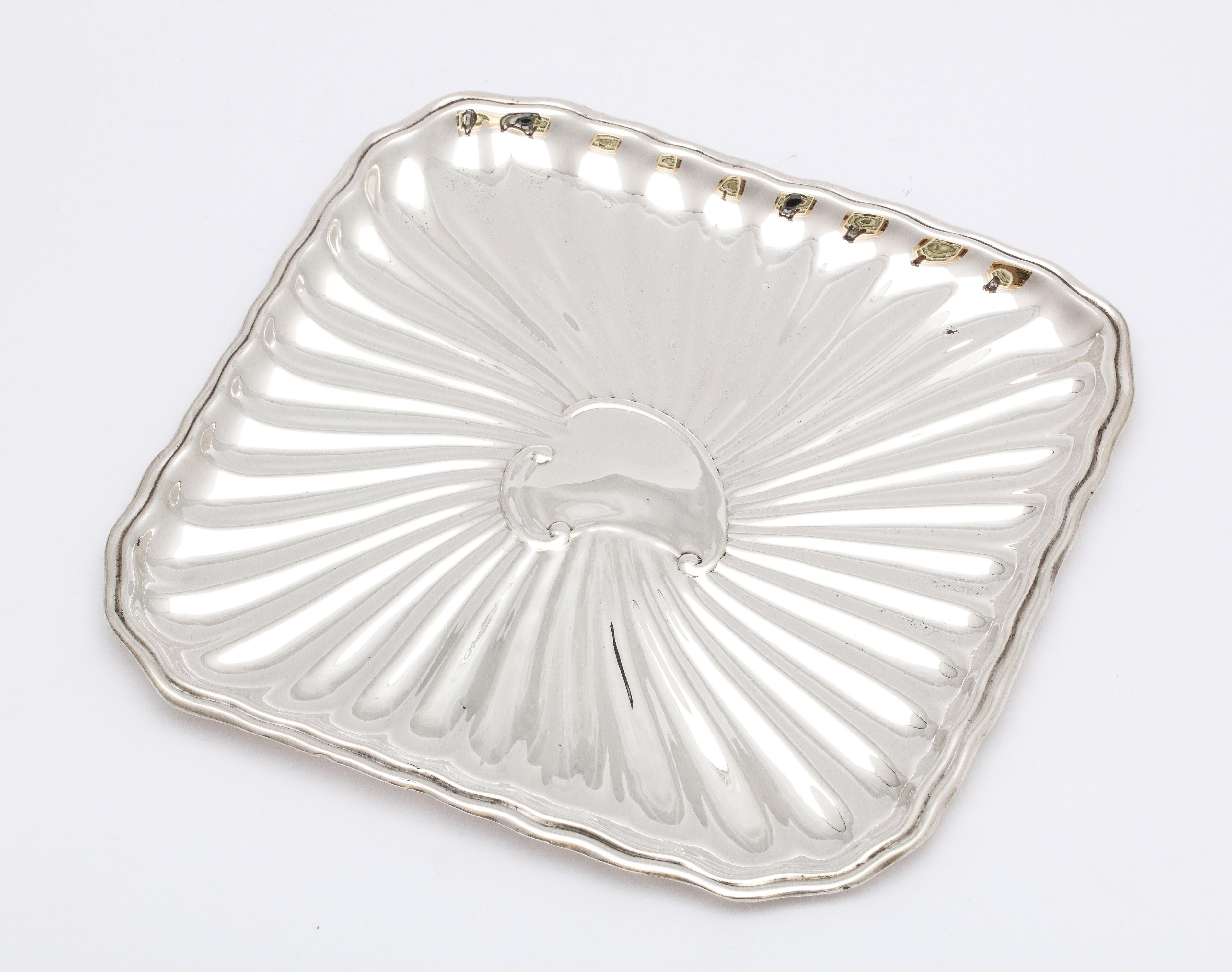 Edwardian Period Sterling Silver Card Tray, J.E. Caldwell For Sale 13