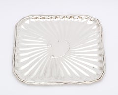 Edwardian Period Sterling Silver Card Tray, J.E. Caldwell