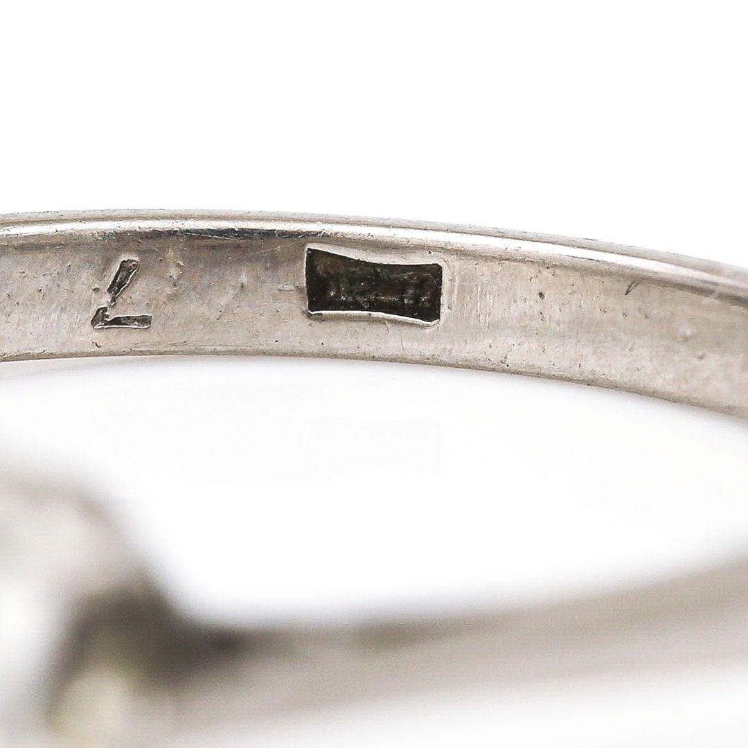 Edwardian Platinum 0.95ct Old Cut Diamond Solitaire Engagement Ring, Circa 1910 1
