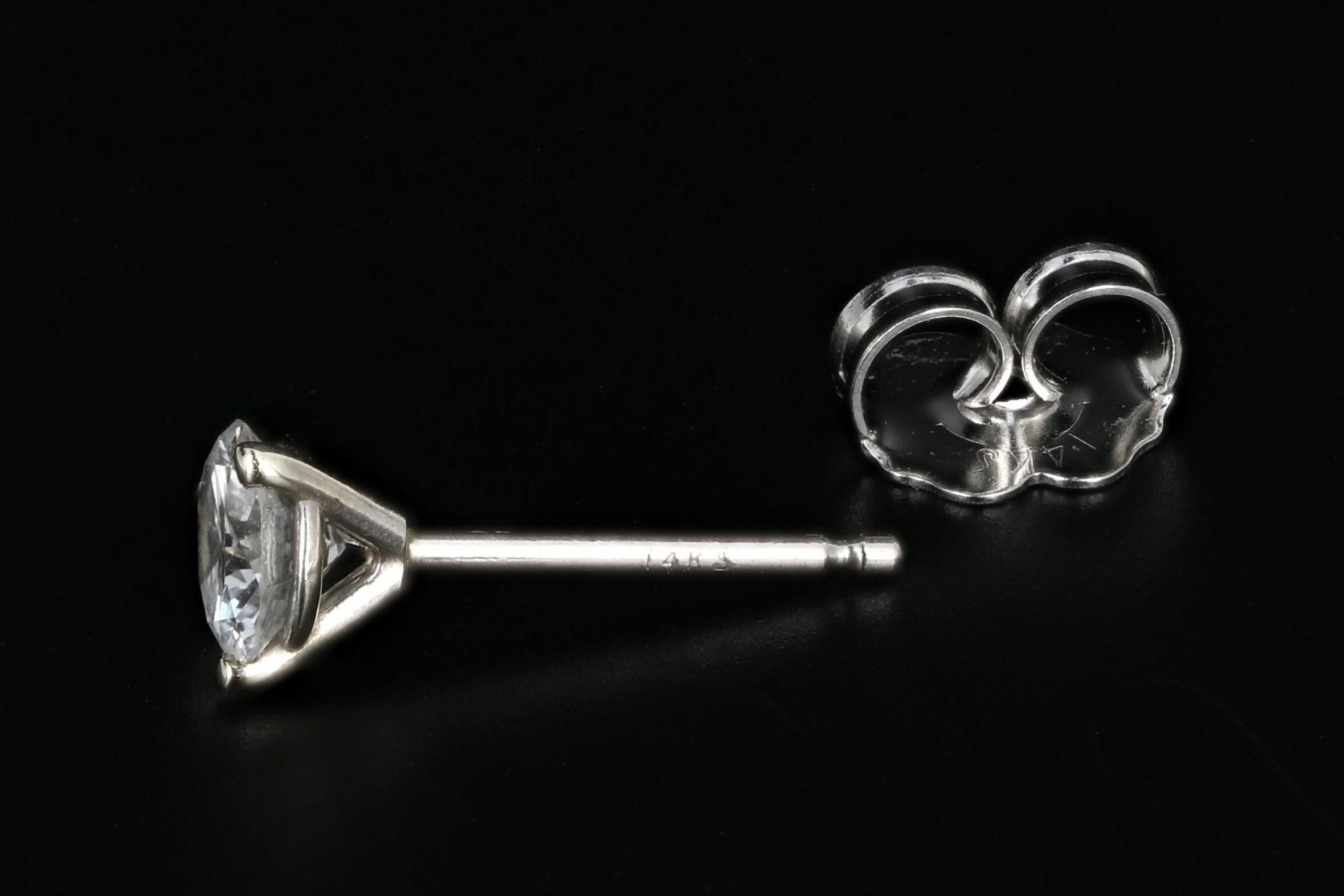 Edwardian Platinum 7.86 Carat Diamond Earring Jackets 2