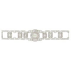 Pulseras retro de diamantes