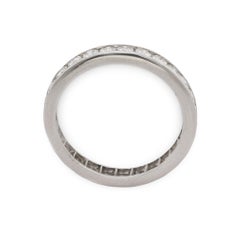 Edwardian Platinum Diamond Eternity Band