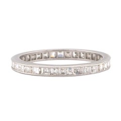 Edwardian Platinum Diamond Eternity Band