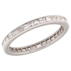 Edwardian Platinum Diamond Eternity Band