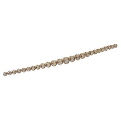 Edwardian Platinum Gold and Diamond Hair Barrette