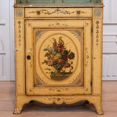 Edwardian Polychromed Chiffonier, circa 1905