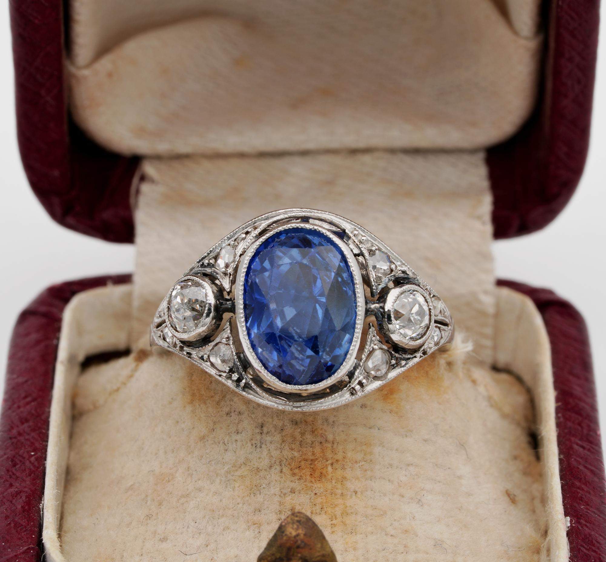 Price mistaken, sorry.
Past Remembrance
Absolute Edwardian at purest level, this exquisite example comes to us with all its beauty and charm intact, suitable for engagement, anniversary, birthstone or just as life investment
Gorgeous hand made