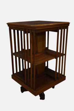 Edwardian Revolving Bookcase