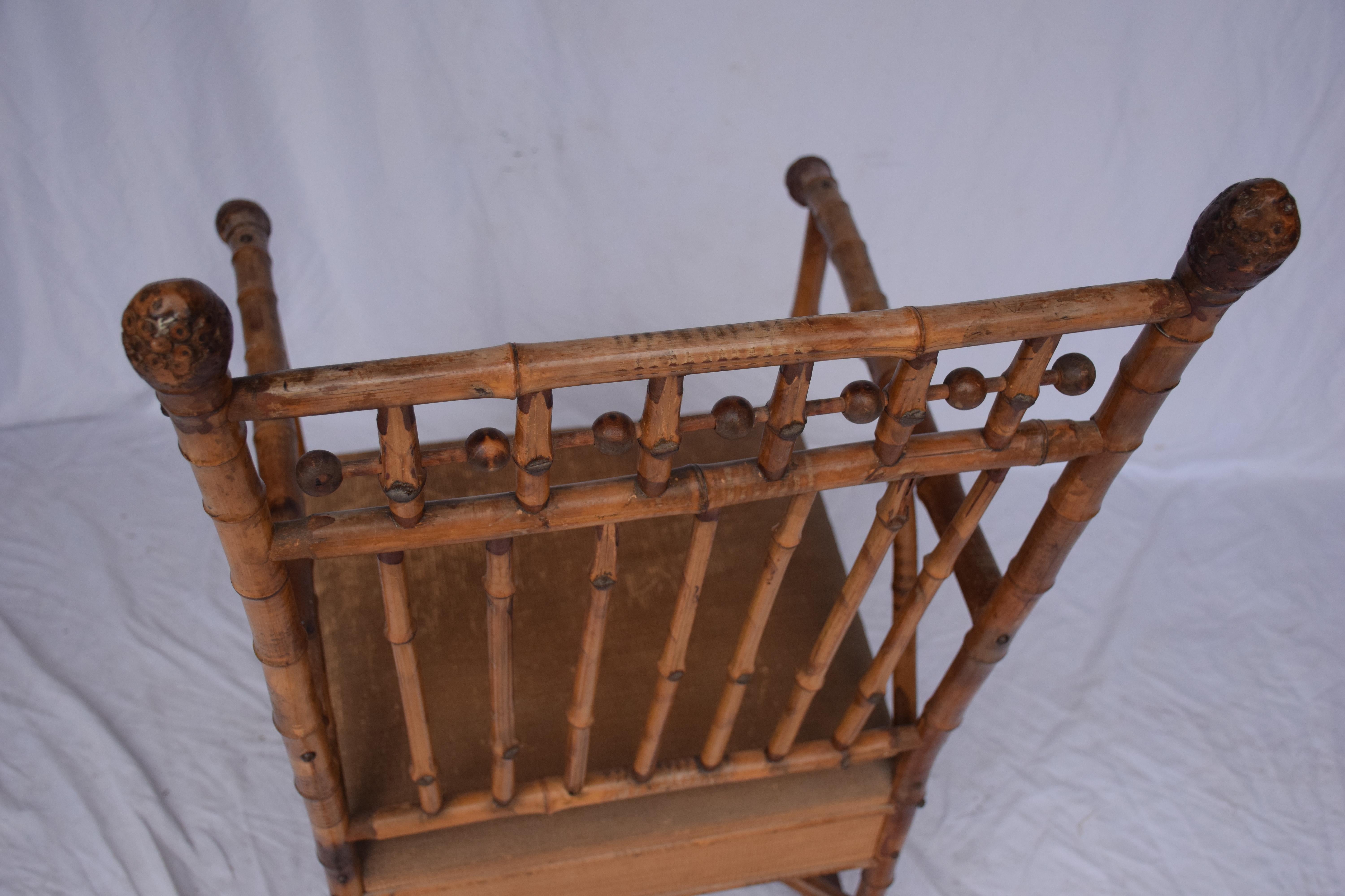 Edwardianischer Schaukelstuhl im Angebot 6