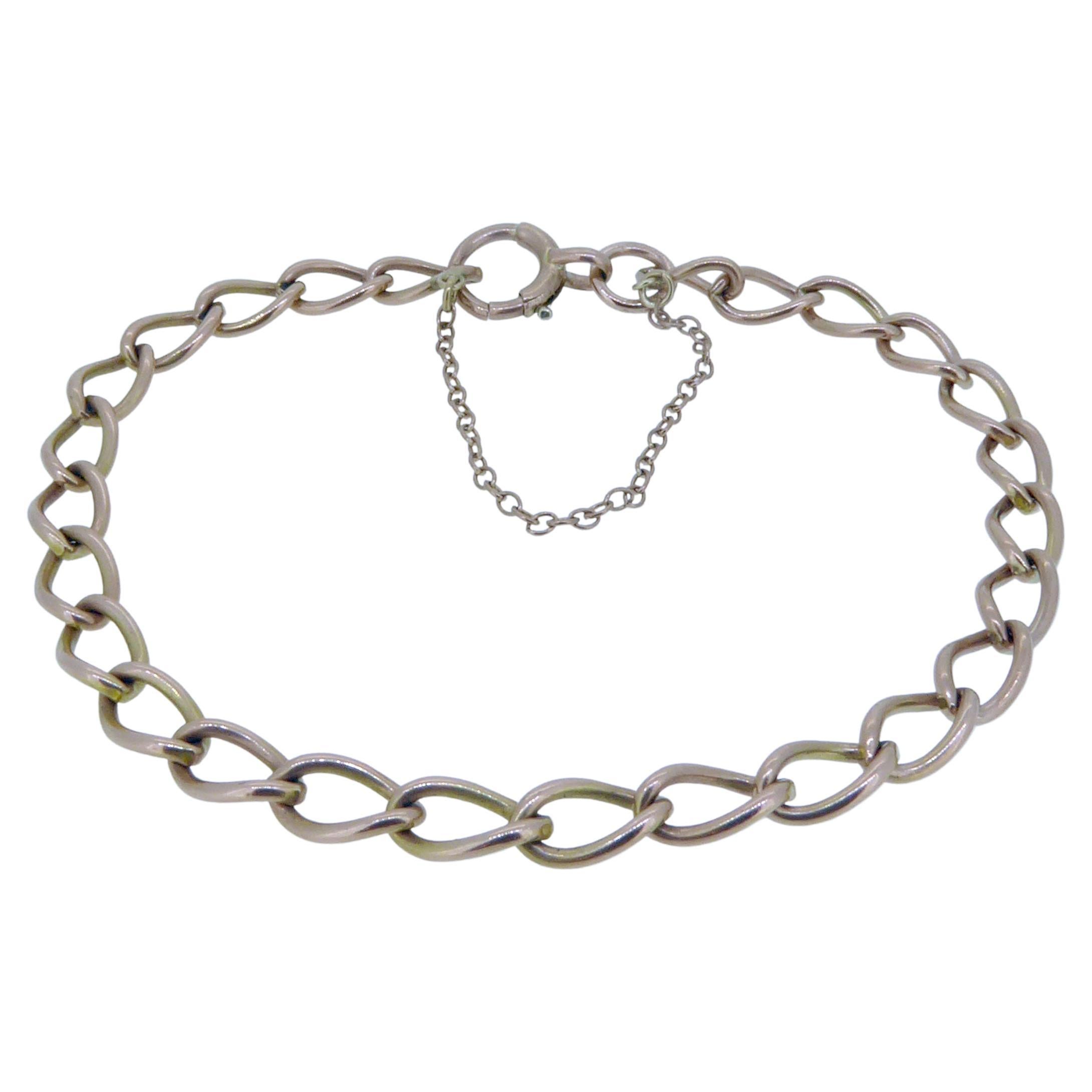 Victorian 9 Carat Gold Albert Chain at 1stDibs