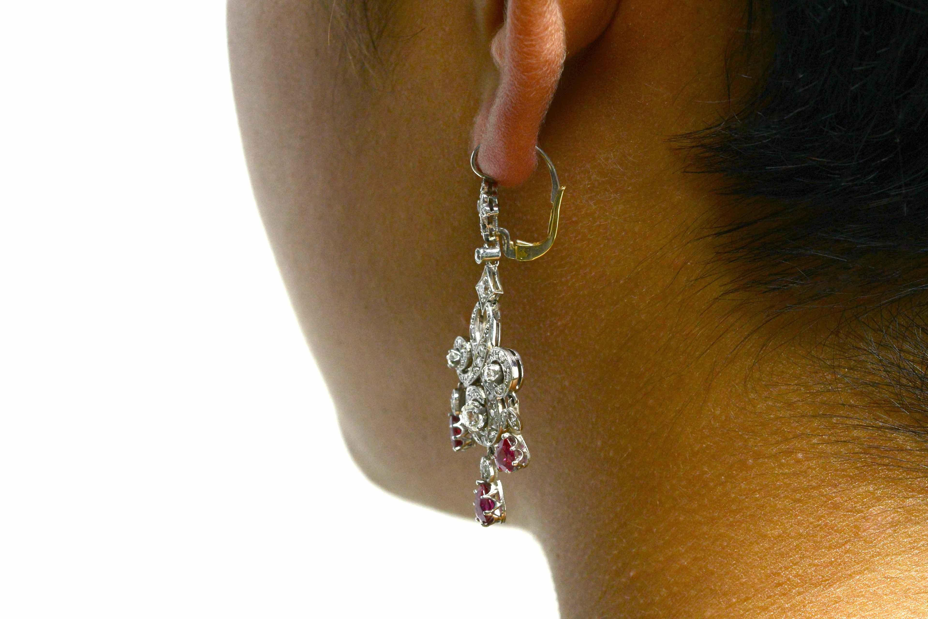 edwardian style earrings