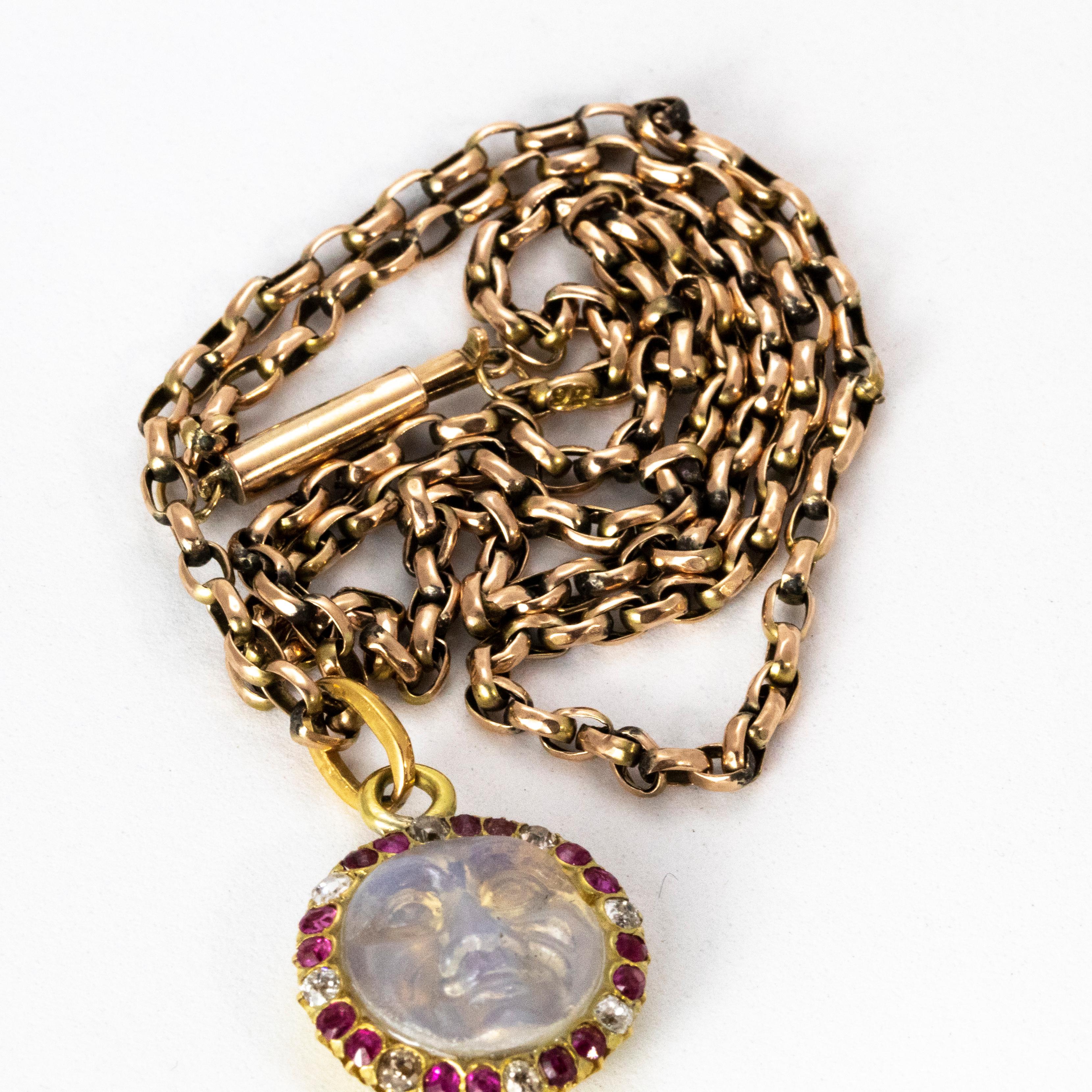 man in the moon jewelry