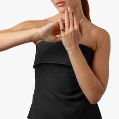 Edwardian sapphire diamond 18k yellow gold platinum ring