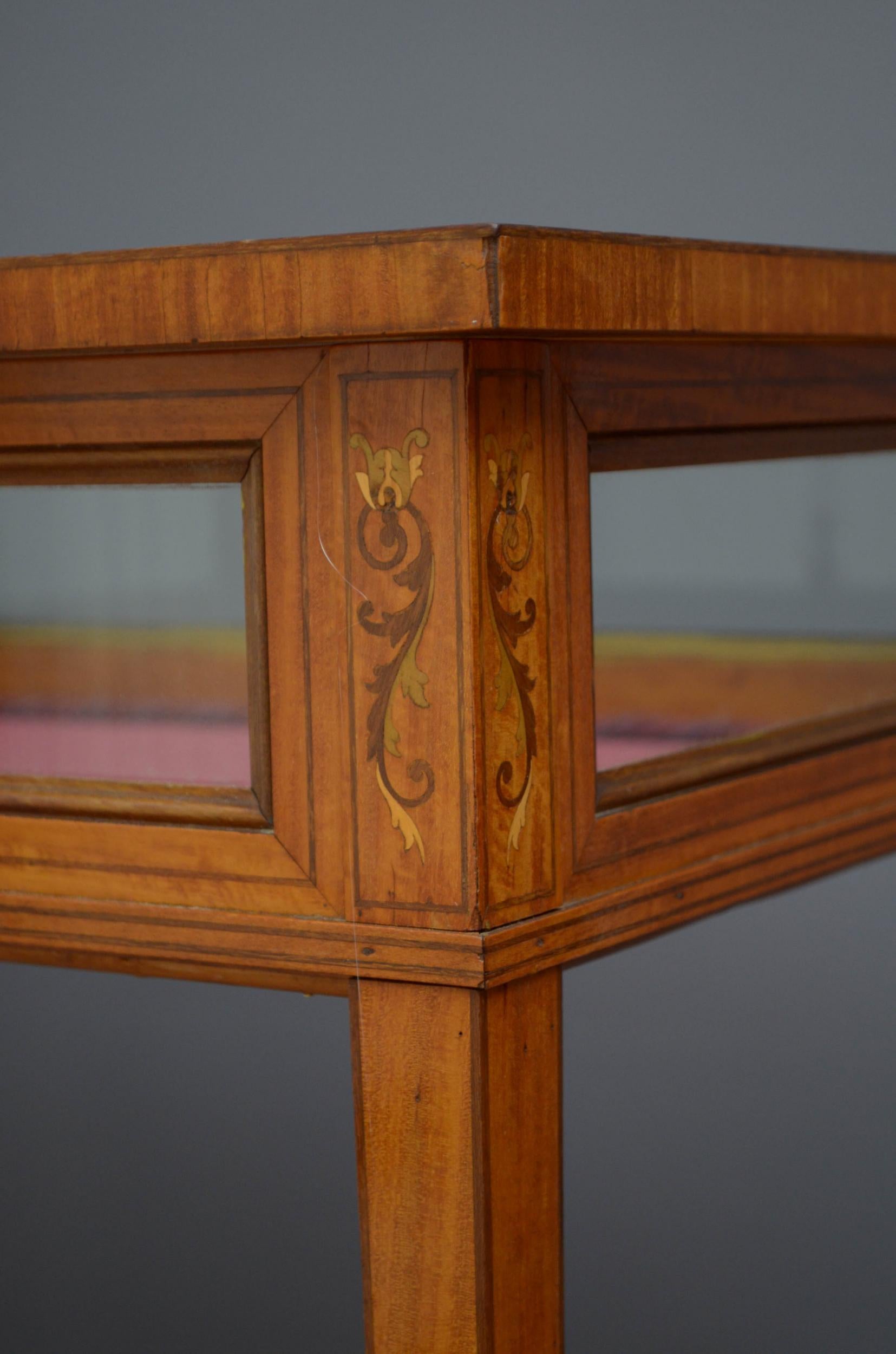 Edwardian Satinwood and Inlaid Bijouterie Table 5