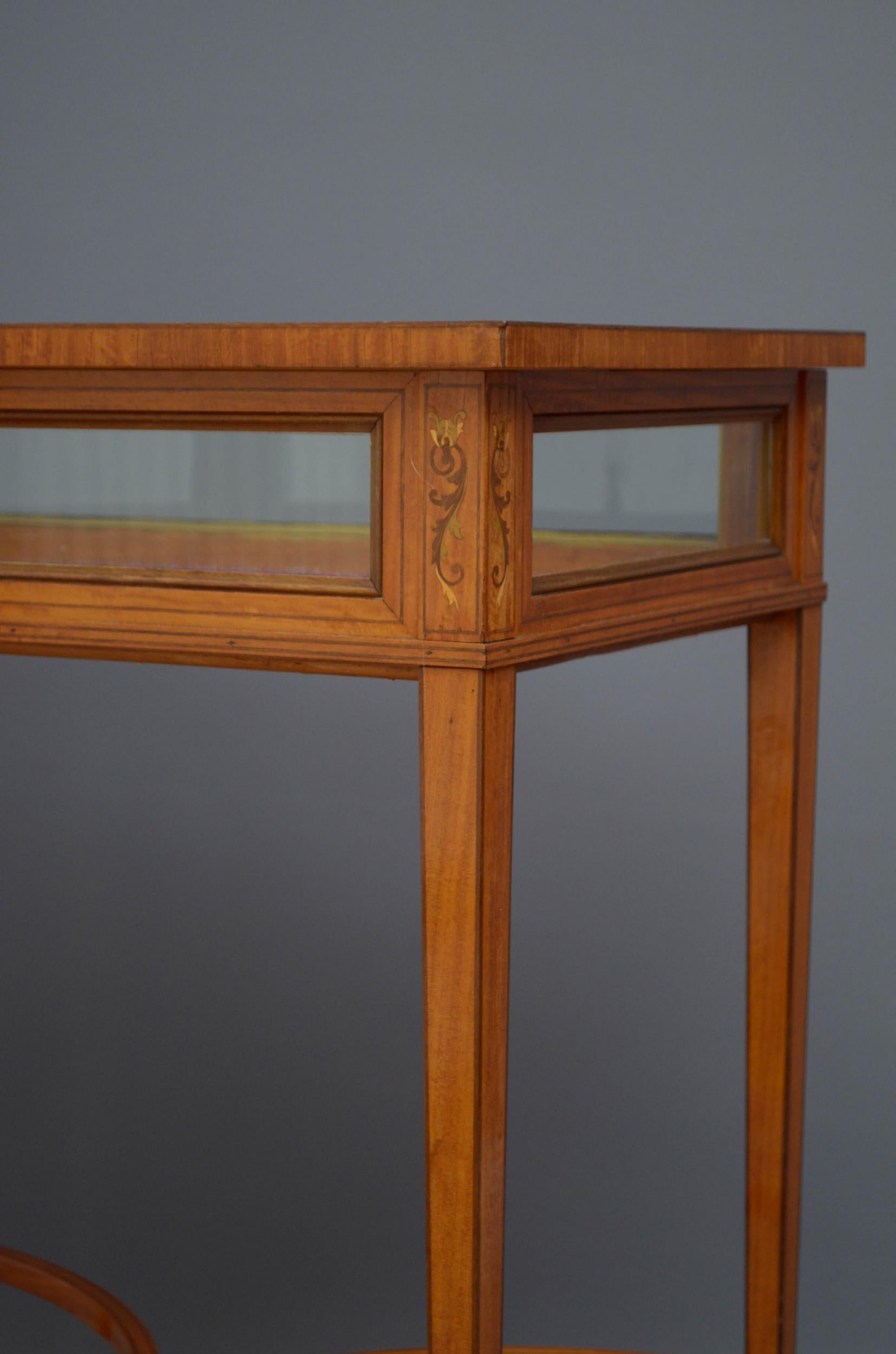 Edwardian Satinwood and Inlaid Bijouterie Table 6