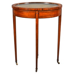 Edwardian Satinwood Bijouterie Table