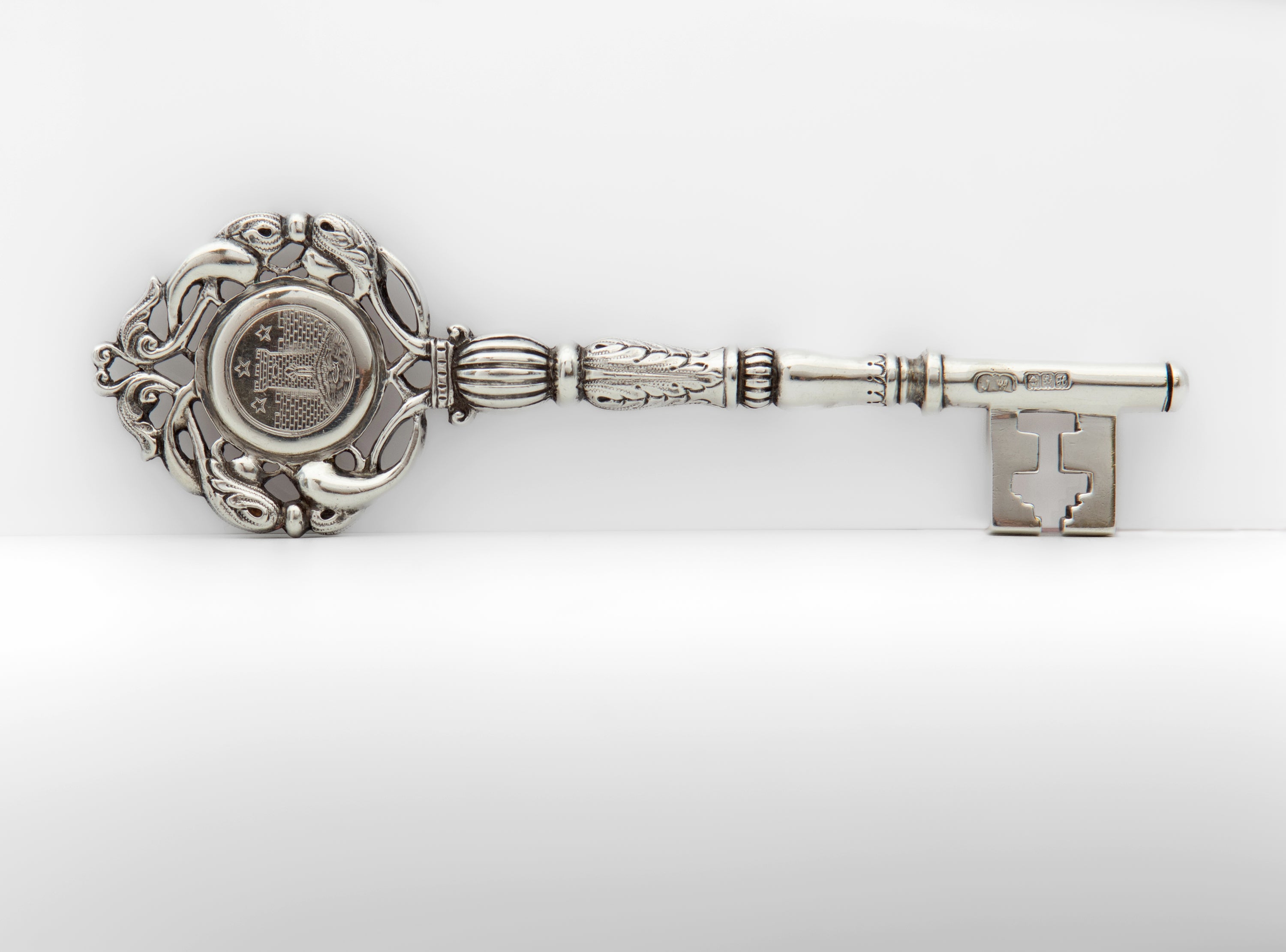 Edwardian Scottish Silver Presentation Key For The Perry Bandstand 1905 In Good Condition For Sale In Norwich, GB