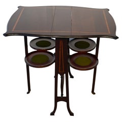 Antique Edwardian Serving Table Cake Stand Art Nouveau 1900