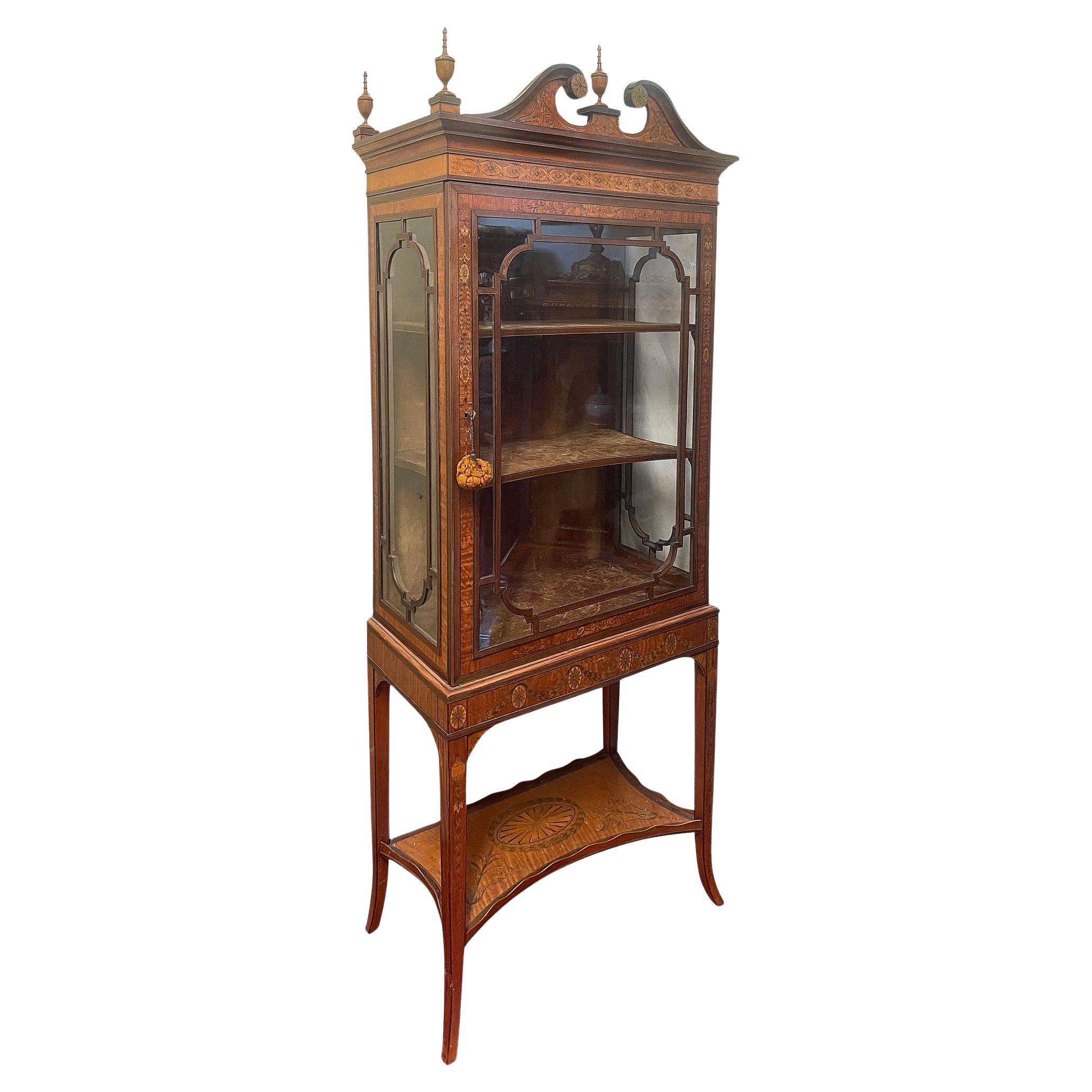 Inlay Case Pieces and Storage Cabinets