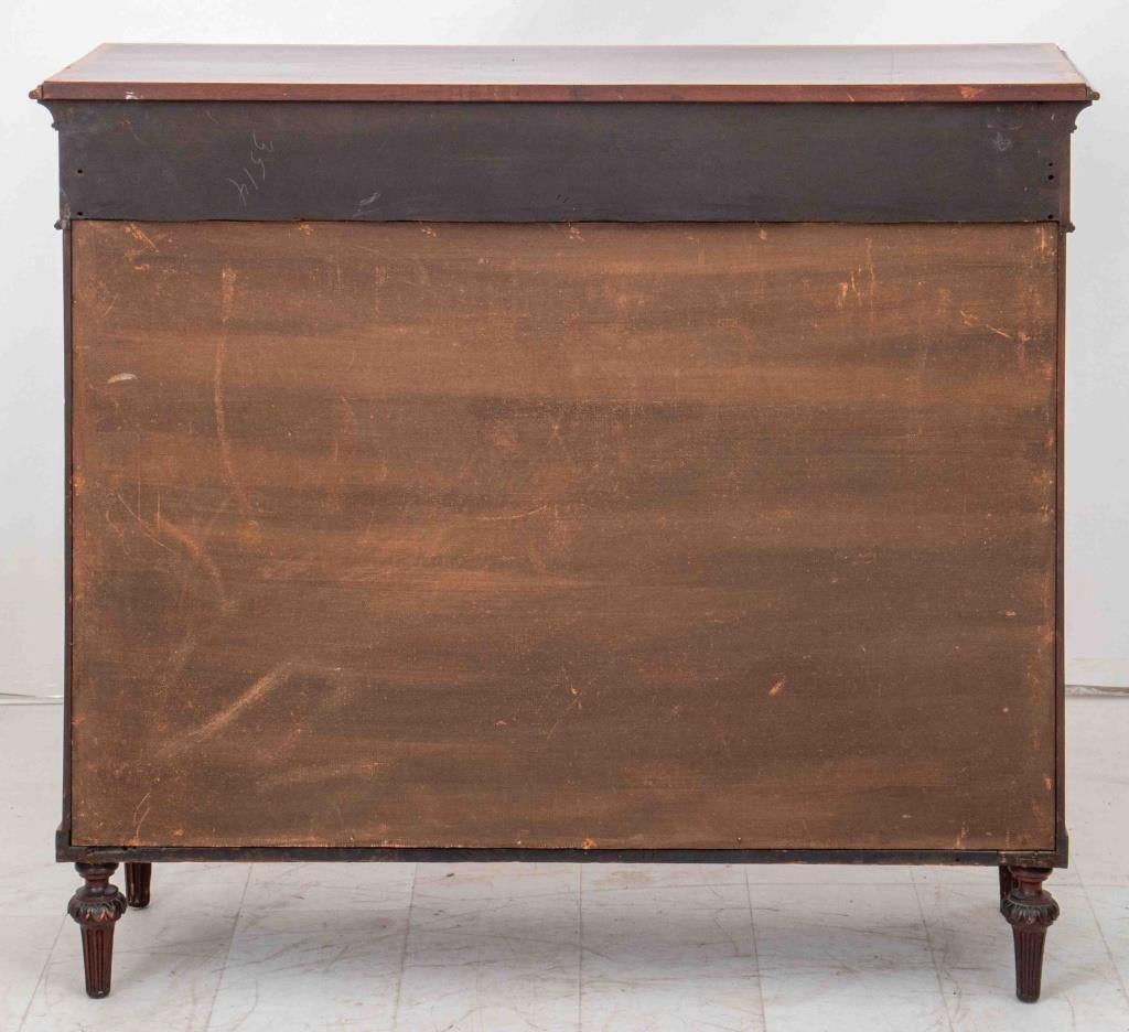 Edwardian Sheraton Revival Marquetry Cabinet For Sale 4