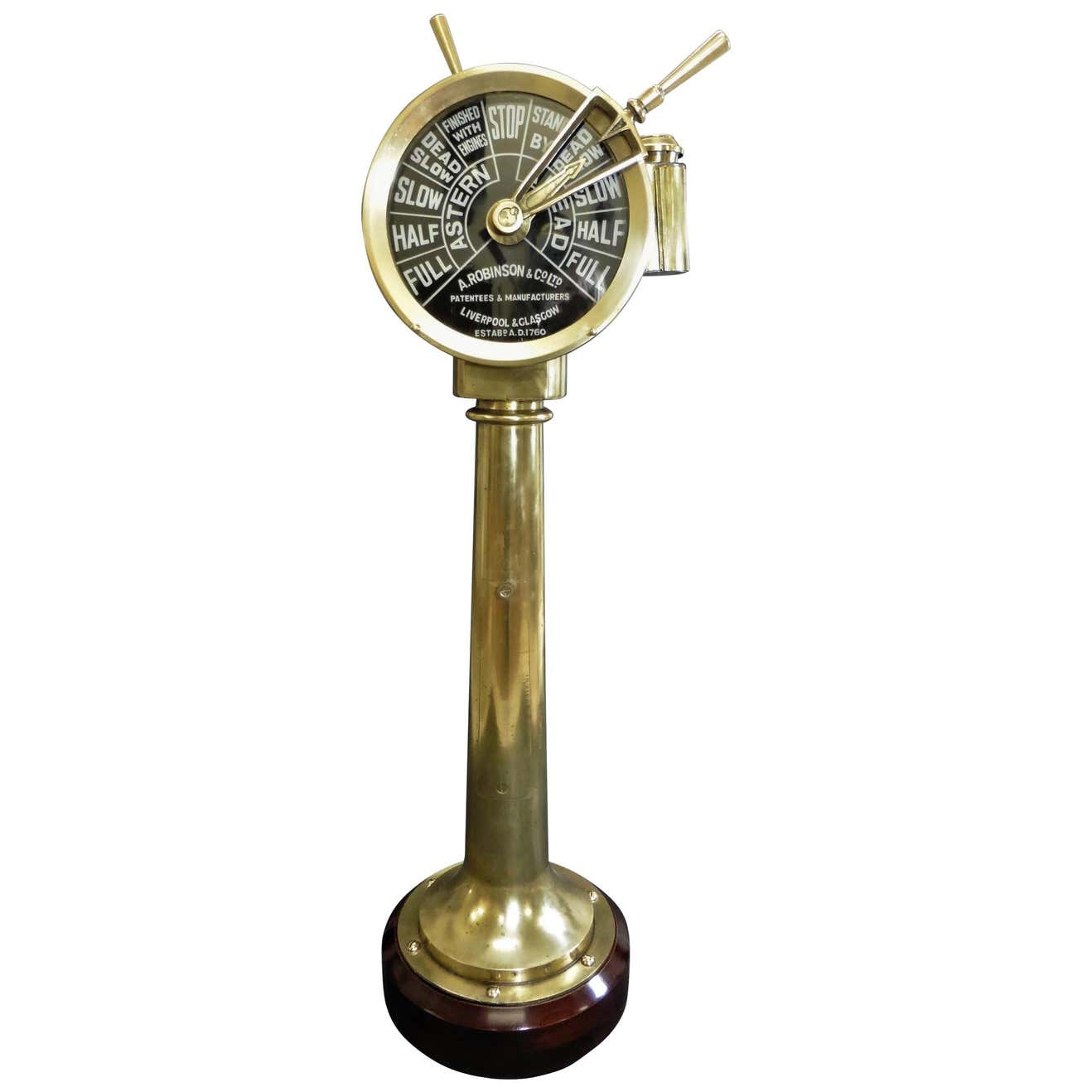Edwardian Ships Telegraph For Sale at 1stDibs