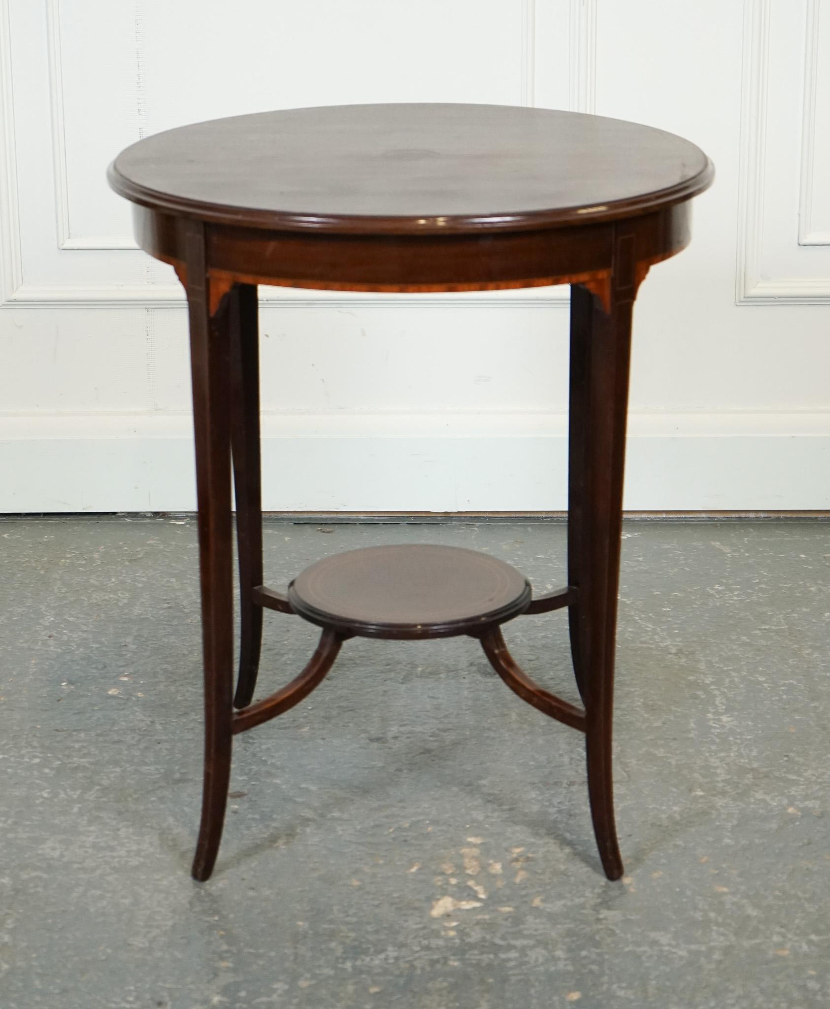 Hand-Crafted EDWARDIAN SiDE END WINE LAMP TABLE J1 For Sale