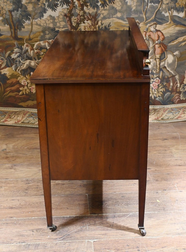 Lot - SHERATON SIDEBOARD Massachusetts, Circa 1820 Height 60.5”. Width 73”.  Depth 23.75”., image size:768x1038