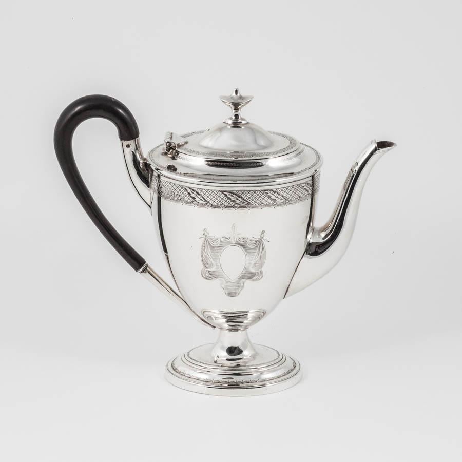 Early 20th Century Edwardian Silver Argyle For Sale