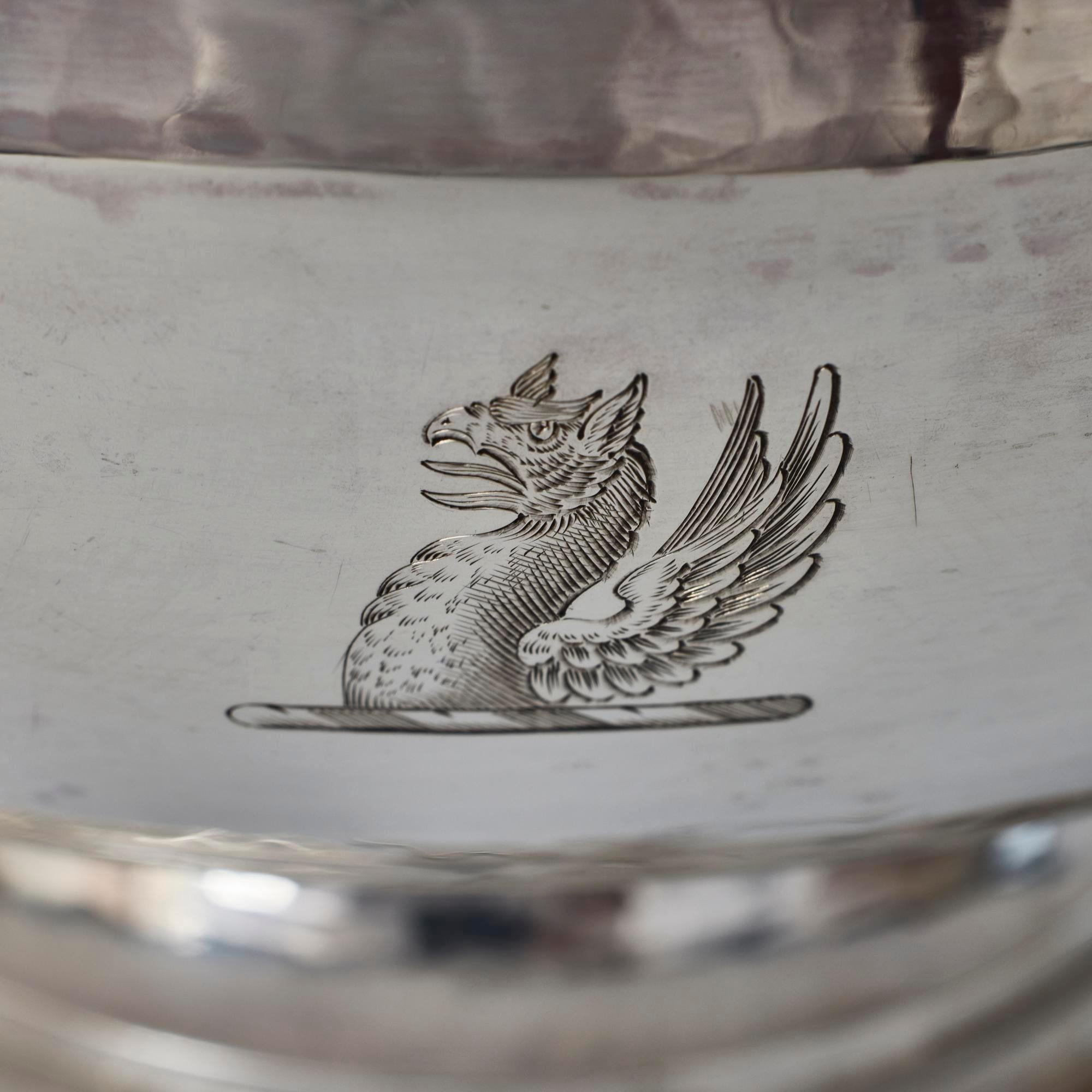 Cuenco eduardiano de plata en Bueno estado para la venta en London, GB
