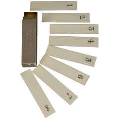 Edwardian Silver Butt Shooting Marker 'Ladykirk Estate' Berwickshire, 1907