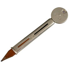 Antique Edwardian Silver Combined Trumps & Golf Pencil by S Blanckensee Chester, 1909