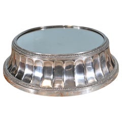 Edwardian Silver Plate Cake Stand Display Plateau Wedding Platter 1910