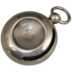Edwardian Silver Side Loading Sovereign Case by I J Evans & Co, Birmingham, 190