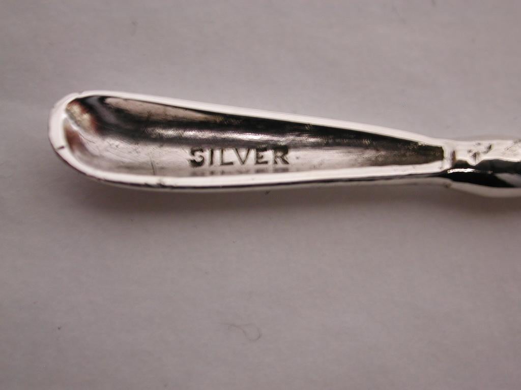 English Edwardian Silver Surgical Grooved Director, circa 1905, Arnold and Sons, London For Sale