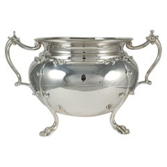 Antique Edwardian Silver Twin-Handled Jardinière Bowl, Wakely and Wheeler, 1905